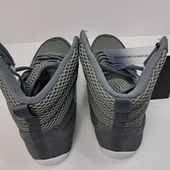 Iron Tanks Titan III Mens Gym Shoes Size 11 Steel Grey High Top Training EY main image 8